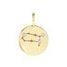 Pendentif Or Jaune Astraea Oxyde De Zirconium - Pendentifs Zodiaque Femme | Histoire d’Or