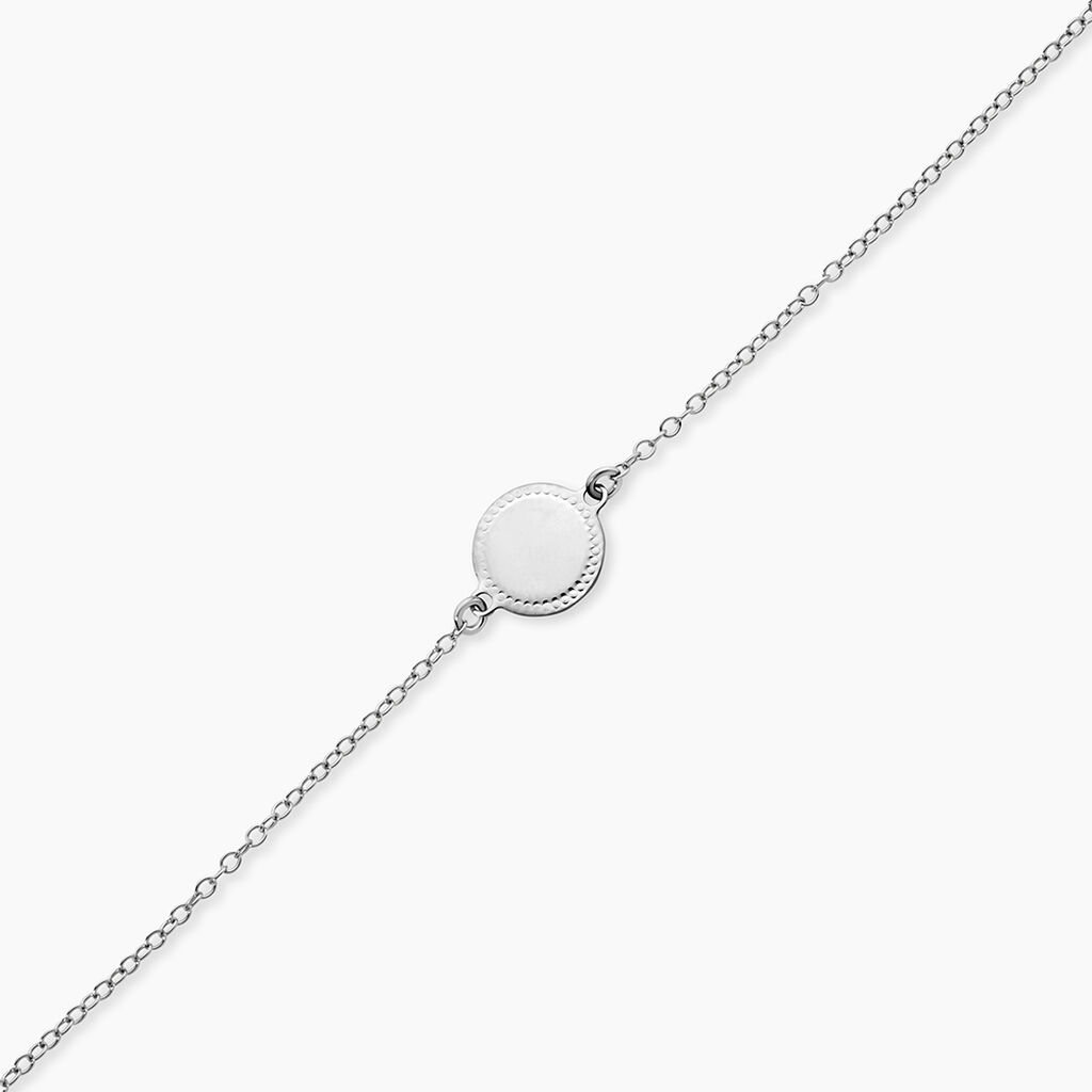 Bracelet Tam Argent Blanc - Bracelets Femme | Histoire d&rsquo;Or