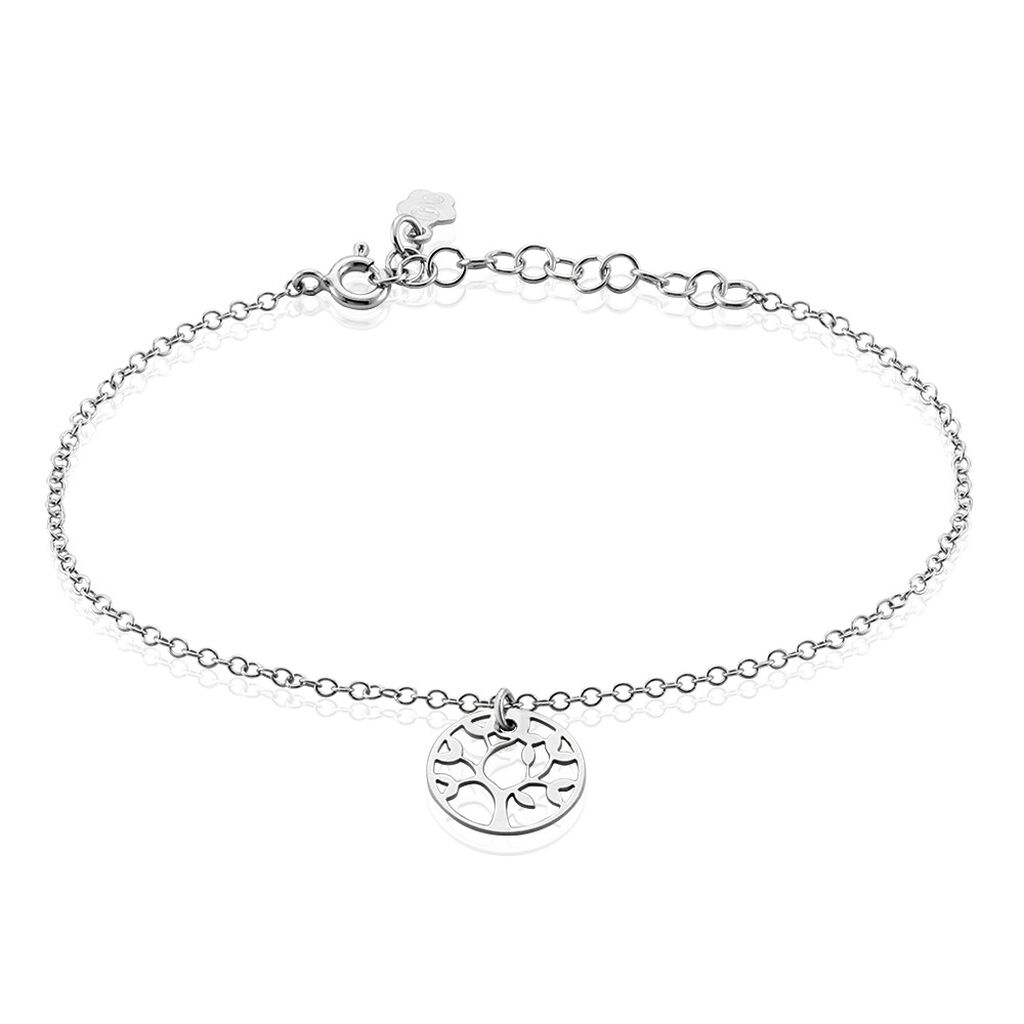 Bracelet Argent Blanc Boriennus - Bracelets Femme | Histoire d&rsquo;Or