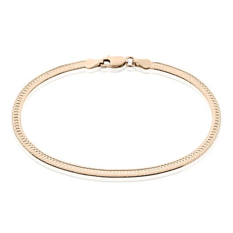 Bracelet Argent Rose Alayna - Bracelets chaîne Femme | Histoire d’Or