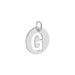 Pendentif Elio G Argent Blanc - Pendentifs Famille | Histoire d’Or
