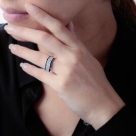 Bague Pacifique Or Blanc Diamant - Bagues avec pierre Femme | Histoire d’Or