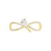 Bague Myrtle Or Jaune Oxyde De Zirconium - Bagues solitaires Femme | Histoire d’Or