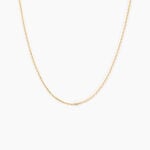 Cha&icirc;ne Igoa Maille For&ccedil;at Diamantee Or Jaune - Chaines Femme | Histoire d&rsquo;Or