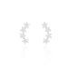 Boucles D'oreilles Grimpantes Sohalia Argent Blanc Oxyde De Zirconium - Boucles d'oreilles fantaisie Femme | Histoire d’Or