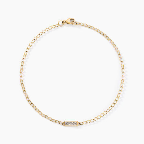 Bracelet Mahe Or Jaune Diamant - Bracelets Femme | Histoire d’Or