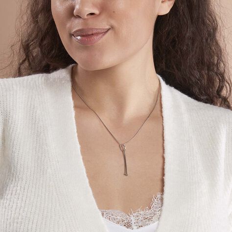 Collier Mariana Argent Blanc - Colliers fantaisie Femme | Histoire d’Or