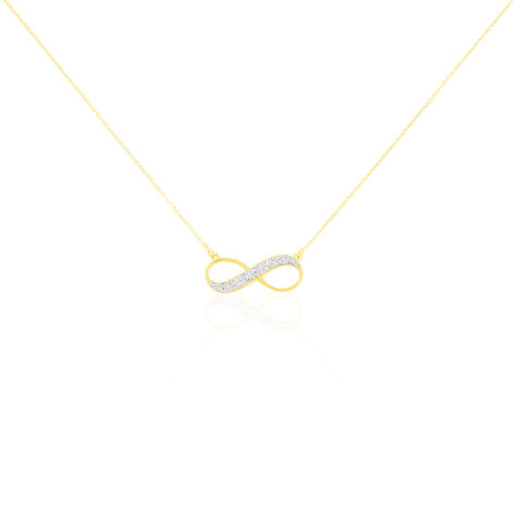 Collier Maryeme Infini Glitter Or Jaune - Colliers Femme | Histoire d’Or