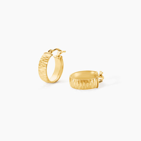 Damen Creolen Gold 375 (9 Karat) - Boucles d'oreilles créoles Femme | Histoire d’Or