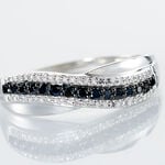 Bague Calliste Or Blanc Diamant - Bagues avec pierre Femme | Histoire d&rsquo;Or