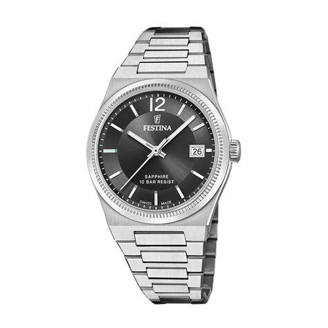 Montre Festina Swiss Made Noir - Montres suisses Femme | Histoire d’Or