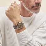 Montre Montignac Tonneau Automatique Noir - Montres Homme | Histoire d&rsquo;Or