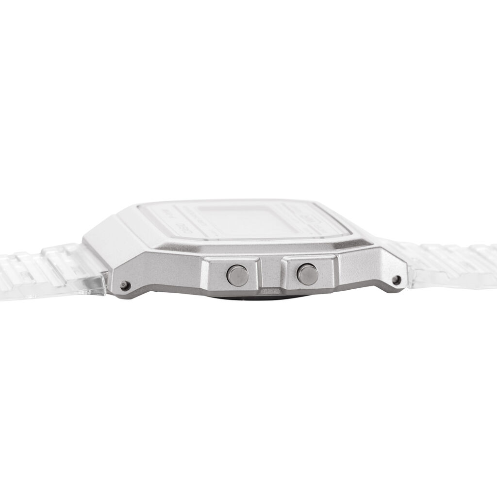 Montre Casio Collection Vintage Edgy Blanc - Montres Unisex | Histoire d’Or