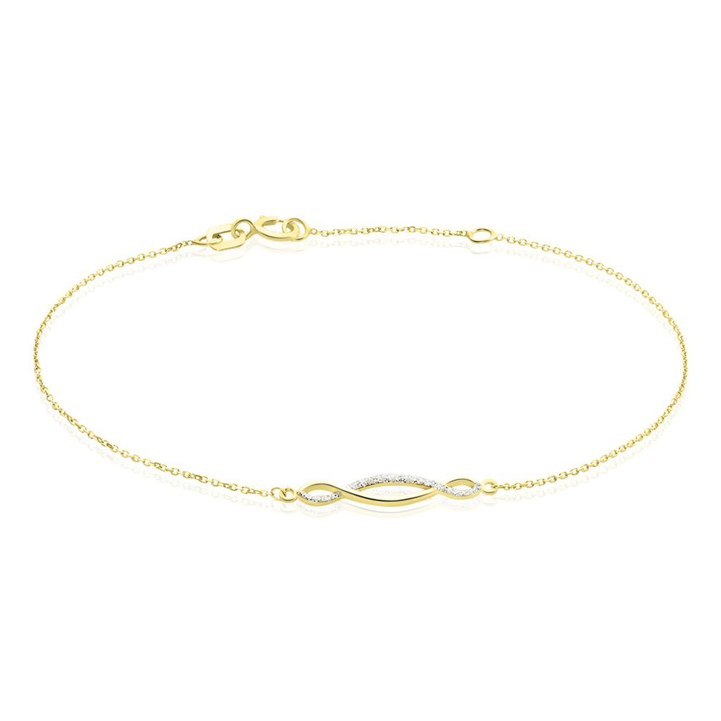 Bracelet Or Jaune Quintia