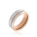 Bague Jourdan Eigger Acier Bicolore - Bagues fantaisie Homme | Histoire d’Or