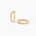 Cr&eacute;oles Telya Or Jaune - Boucles d'oreilles cr&eacute;oles Femme | Histoire d&rsquo;Or