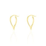 Cr&eacute;oles Hellen Or Jaune - Boucles d'oreilles cr&eacute;oles Femme | Histoire d&rsquo;Or