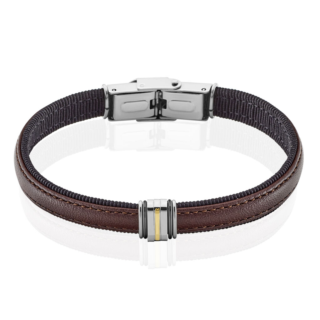Bracelet Jourdan Acier Et Or