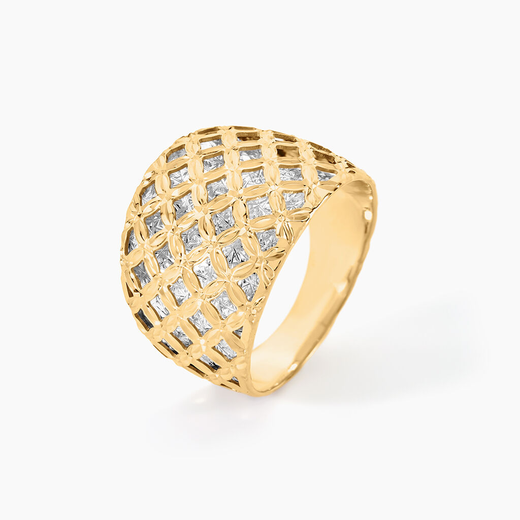 Bague Adonijah Or Bicolore - Bagues Femme | Histoire d’Or