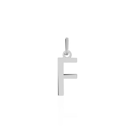 Pendentif Ionia Lettre Or Blanc - Pendentifs Famille | Histoire d’Or