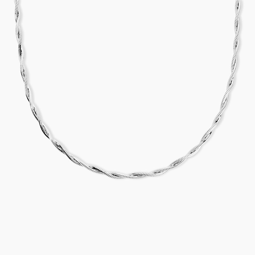 Collier Ciel Argent Blanc - Chaines Femme | Histoire d&rsquo;Or