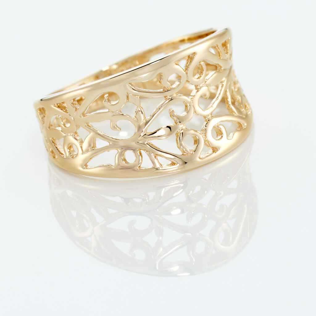 Bague Tyfene Plaqué Or Jaune -  Femme | Histoire d’Or