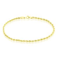 Bracelet Jerry Maille Corde Or Jaune