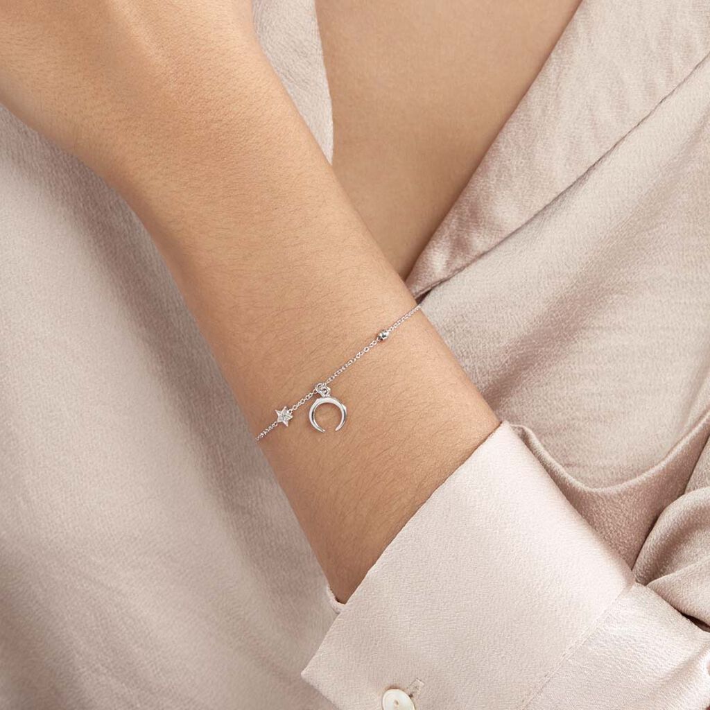 Bracelet Serenella Argent Blanc Oxyde De Zirconium - Bracelets Femme | Histoire d’Or