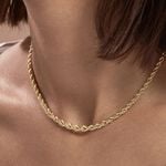 Collier Jerry Maille Corde Or Jaune - Chaines Femme | Histoire d&rsquo;Or