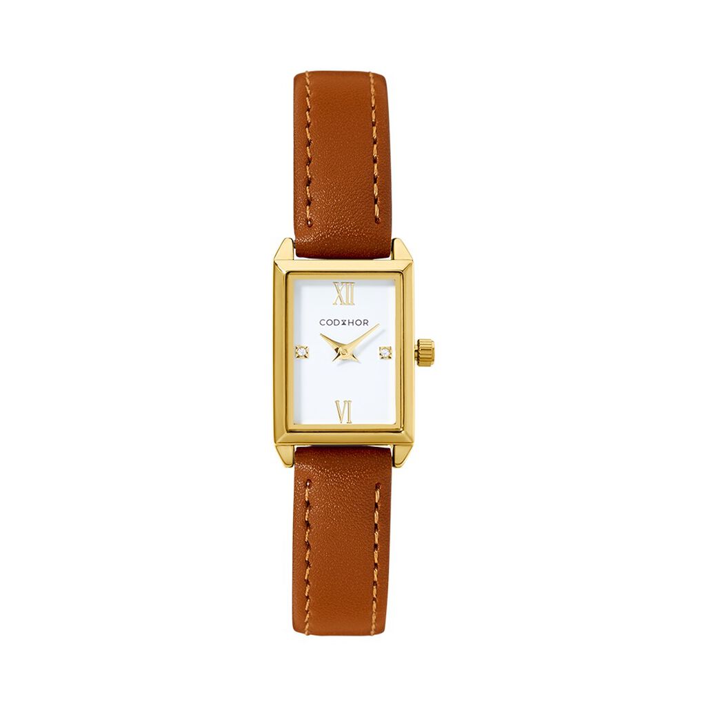 Montre Codhor Suzy Blanc - Montres Femme | Histoire d’Or