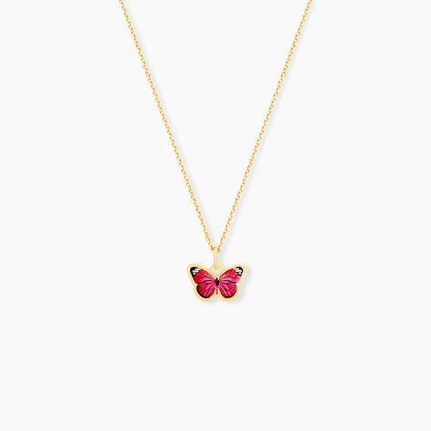 Collier Sulivia Papillon Or Jaune - Colliers Enfant | Histoire d’Or
