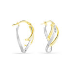 Cr&eacute;oles Holly Or Bicolore - Boucles d'oreilles cr&eacute;oles Femme | Histoire d&rsquo;Or