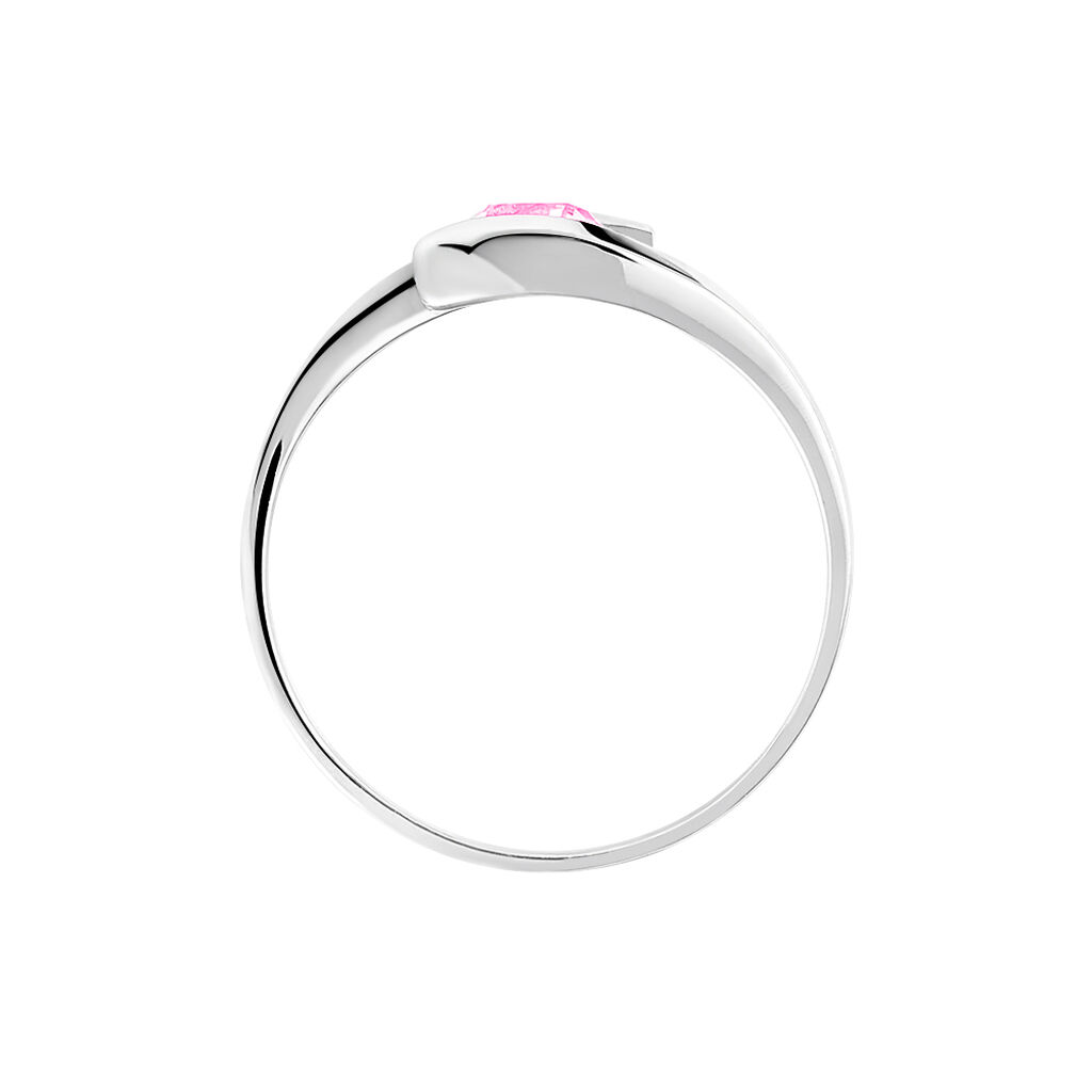 Bague Tiphaine Or Blanc Tourmaline - Bagues solitaires Femme | Histoire d’Or