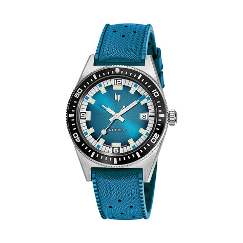 Montre Lip Nautic 3 Tropic Bleu - Montres Homme | Histoire d&rsquo;Or