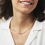 Collier Jayna Maille Palmier Or Jaune - Chaines Femme | Histoire d&rsquo;Or