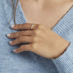 Bague Or Tricolore Vanadis Diamants - Bagues avec pierre Femme | Histoire d&rsquo;Or