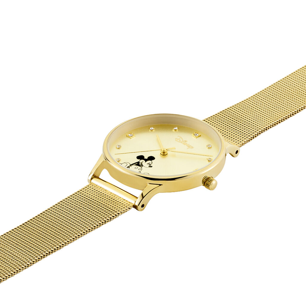 Montre Disney Doré - Montres Femme | Histoire d’Or