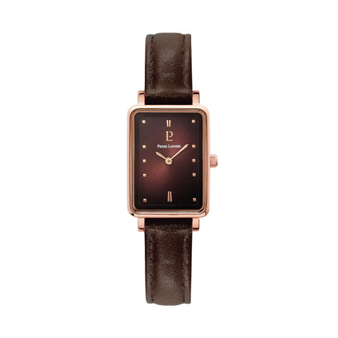 Montre Pierre Lannier Ariane Chocolat - Montres Femme | Histoire d’Or