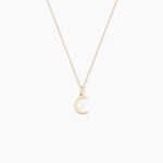 Pendentif Ionia Lettre Or Jaune - Pendentifs Famille | Histoire d&rsquo;Or