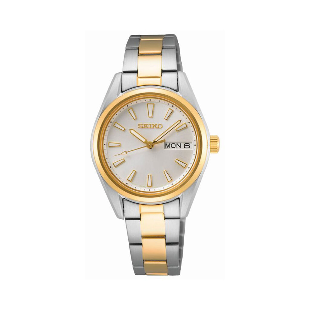 Montre Seiko Classique Blanc - Montres Femme | Histoire d’Or