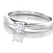 Bague Solitaire Celina Or Blanc Diamant - Bagues solitaires Femme | Histoire d’Or
