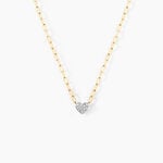 Collier Loved One Or Jaune Diamant - Colliers Femme | Histoire d&rsquo;Or