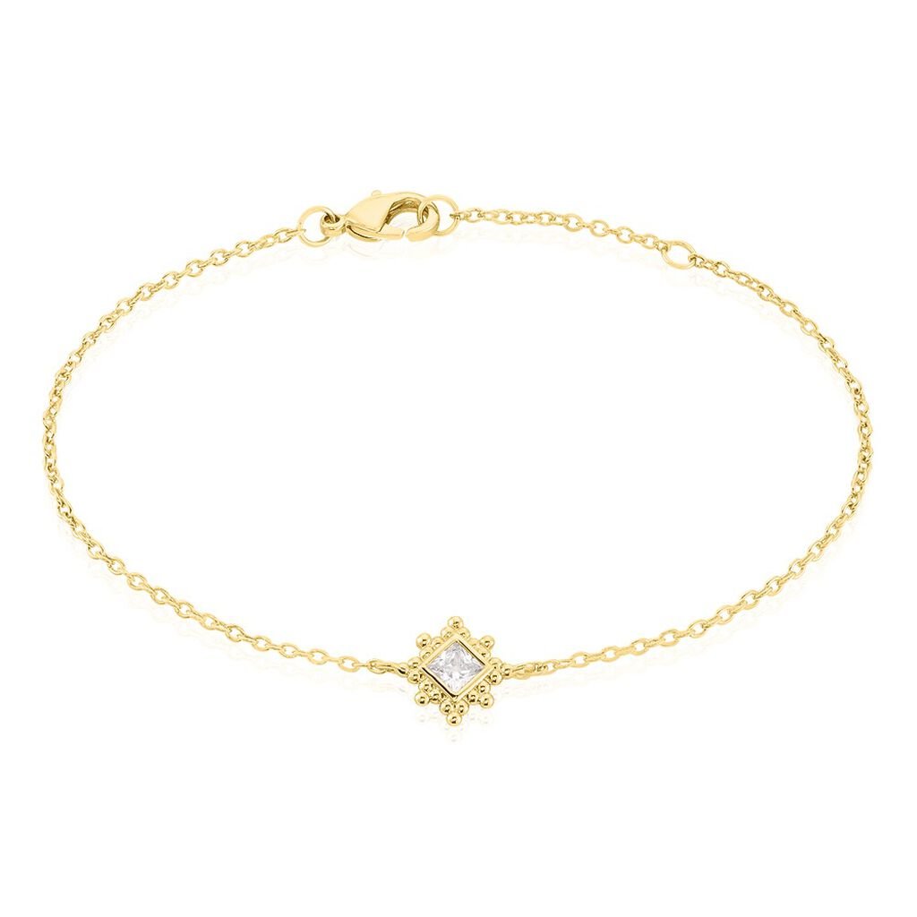 Bracelet Bobbie Plaqué Or Jaune Oxyde De Zirconium - Bracelets Femme | Histoire d’Or