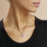 Collier Annabelle Argent Blanc Oxyde De Zirconium - Colliers fantaisie Femme | Histoire d&rsquo;Or