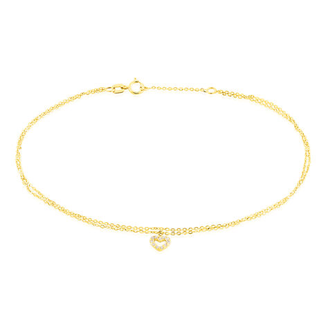 Chaine De Cheville Salome Or Jaune - Cha&icirc;nes de cheville Femme | Histoire d&rsquo;Or
