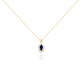 Collier Lisea Plaqué Or Jaune Verre Et Oxyde De Zirconium - Colliers fantaisie Femme | Histoire d’Or