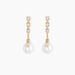 Boucles D'oreilles Pendantes Louise-marie Or Jaune Perle De Culture - Boucles d'oreilles pendantes Femme | Histoire d’Or