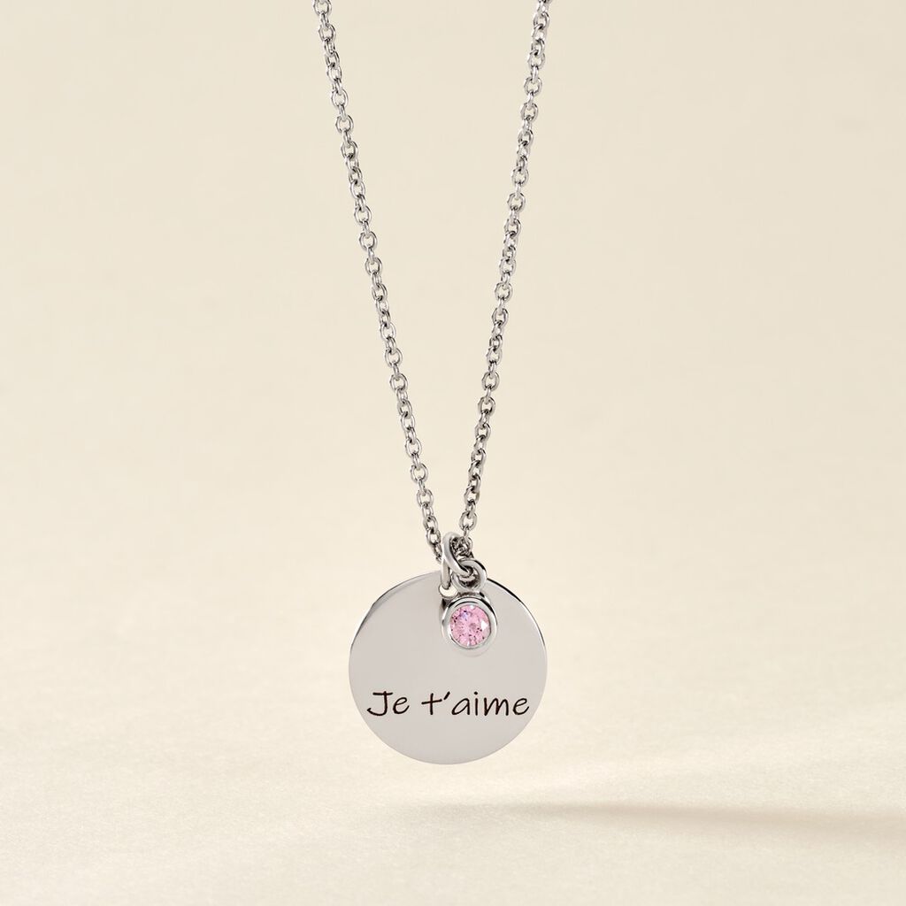 Collier Argent Prew Oxyde De Zirconium - Colliers fantaisie Femme | Histoire d’Or