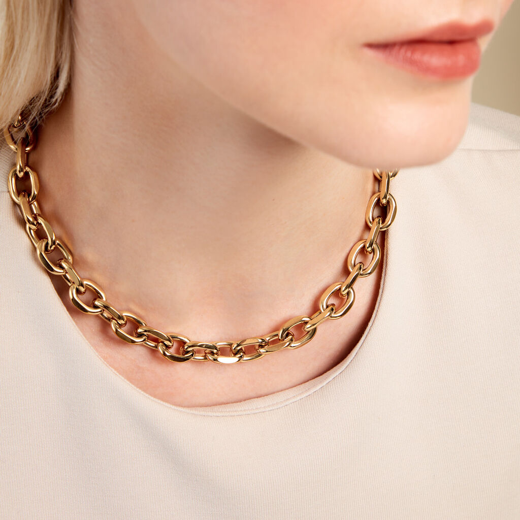Collier Tariia Acier Jaune - Colliers fantaisie Femme | Histoire d’Or