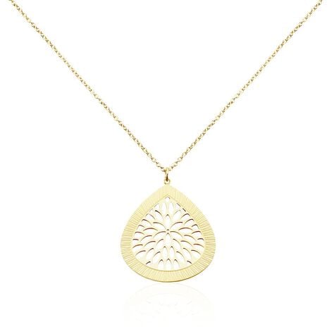 Collier Sautoir Acier Doré Iwona - Sautoirs Femme | Histoire d’Or